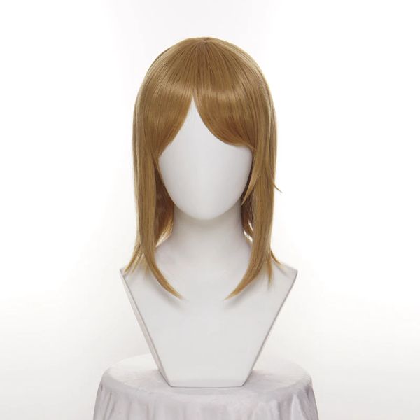 Wigs Attack on Titan Shingeki no Kyojin Ral Petra Rall Cosplay Wig Wig Resistente Resistente al calore Bionda Cosplay Wig Party Party + Wig Cap