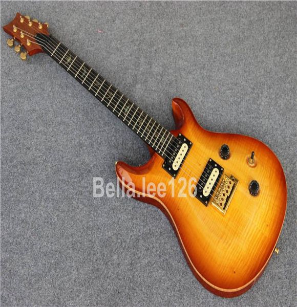 Negozio di chitarre personalizzateHoney Burst Color Paul Reed chitarre elettrichechitarre popolari globali per strumenti musicali a 6 corde2946958