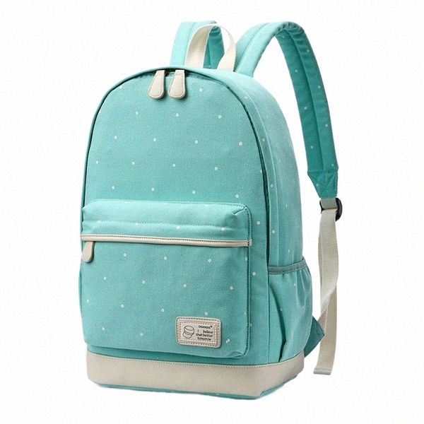 Novo Coreano Bonito Meninas Crianças Lona Sacos de Livro Adolescentes Estudante Schoolbags Mulheres Laptop Mochila de Viagem z5gw #