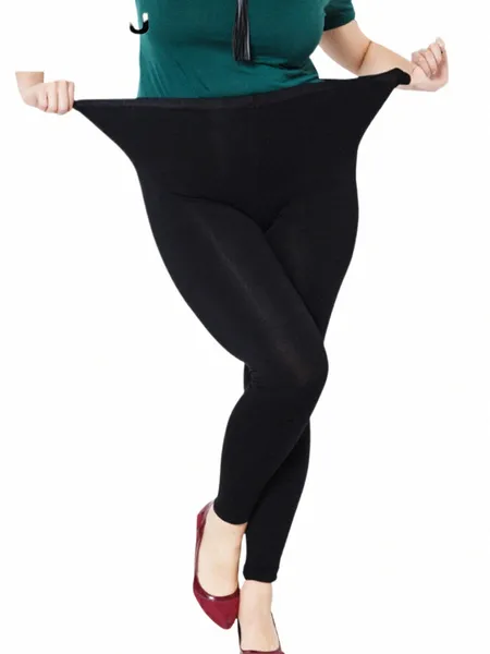 Plus Size Leggings Super dehnbar Bequeme Taille 3XL 5XL US 28 30 Eng für Baggy Curevy ouc15 K2ie #