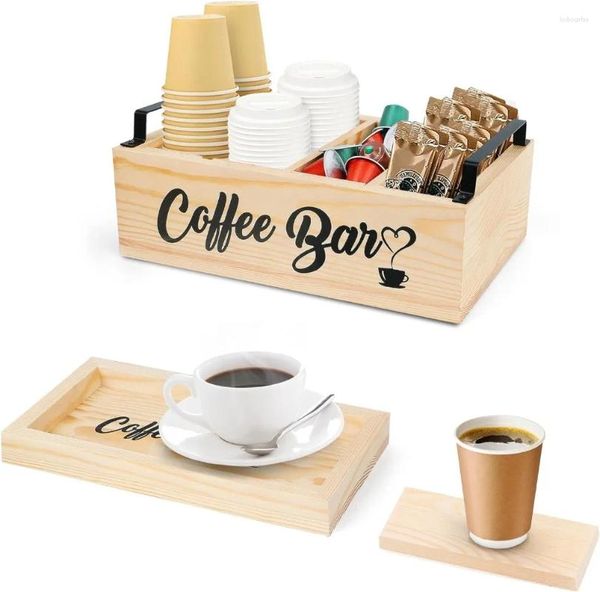 Borse portaoggetti Accessori per bar caffè Organizzatore e ripiano per bancone da cucina