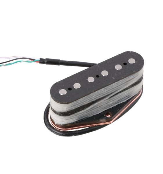 Captador de ponte de guitarra de bobina única, alnico 5 captadores para guitarras elétricas, guitarras acústicas, acessórios para guitarra acústica 3842506