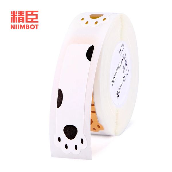 Jingchen NiiMBOT D101 D11D110 Этикетка для принтера с героями мультфильмов, наклейка с именем, мини-супермаркет, этикетка для товаров 240325