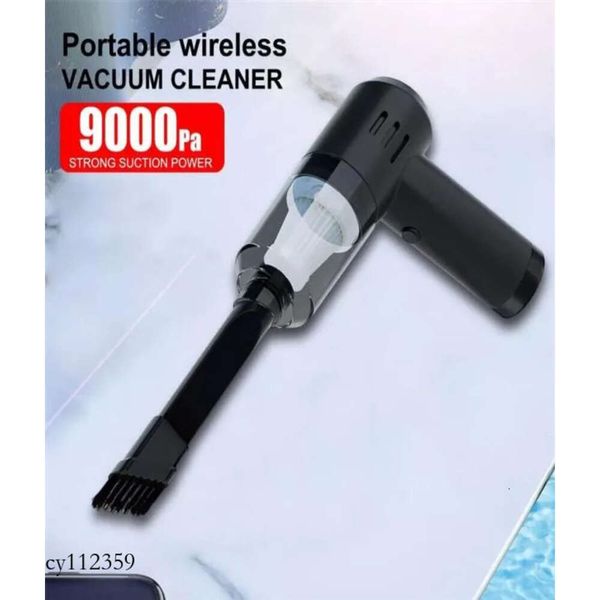 Aspirapolvere portatile per auto umido e secco per elettrodomestici 120W di potenza 9000Pa di aspirazione Mini 2022 Nuovo pulitore wireless196h1577069