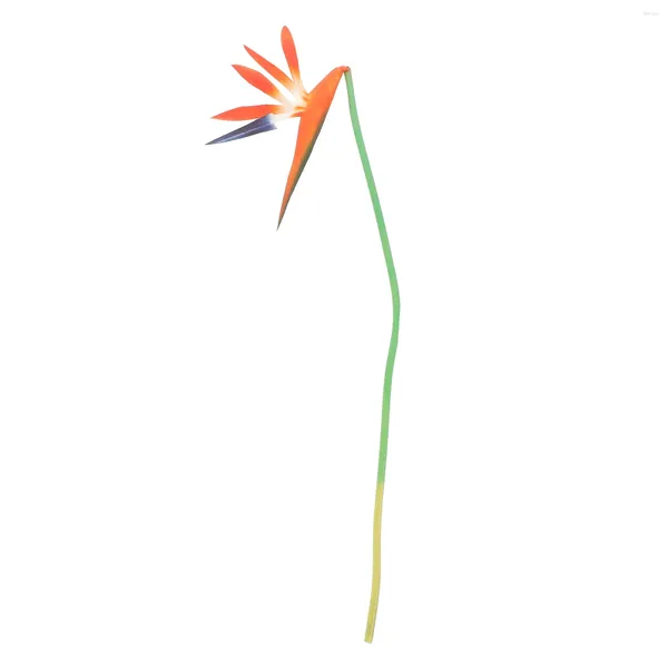 Dekorative Blumen Bird of Paradise Fake Flower Decor Künstliche Pflanzenheimdekoration Simulation Simulation