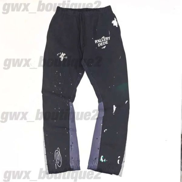 gallerydept pant Herren-Jogginghose in Übergröße, hochwertige gepolsterte Sweathose für kaltes Wetter, Winter, Herren-Jogginghose, gallerydept kurze wasserdichte Baumwolle 768