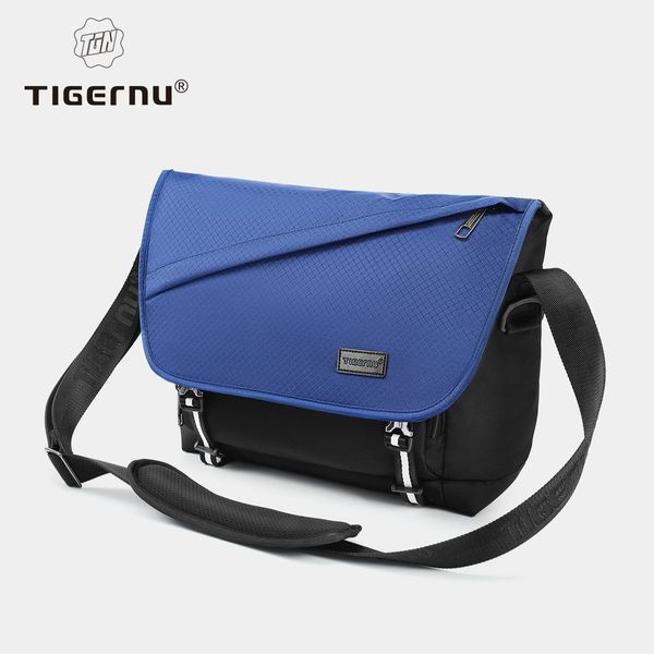 Tigernu bolsa mensageiro casual antifurto crossbody ombro de alta qualidade moda original oxford pequena para homens 240326