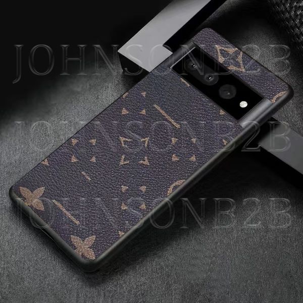 Custodie per telefoni di lusso per Google Pixel 6 7 8 A Pro Leather LU Borsa di alta qualità 6A 6Pro 7A 7Pro 8A 8Pro 9 9A 9Pro 10 11 Custodia con logo Box Donna Uomo DM