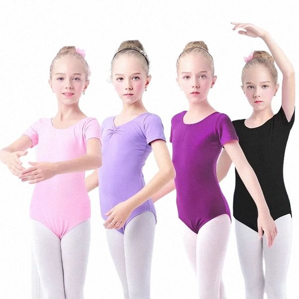 Mädchen Ballett Trikots Profial Gymnastik Trikot Tanz Bodys Cott Dance Trikots Lg Sleeve Body für Tanzen a3jW #