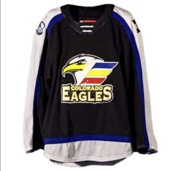 24S Personalizado Homens Jovens Mulheres Tage Custom 2018 20 Jersey Colorado Eagles Tage Hockey Jersey Tamanho S-5XL