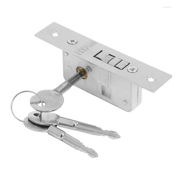 Unsichtbare Schlüsselanhänger/Türschloss, Schiebetürhaken, Legierungskörper, Rahmen, Glas, robuste, langlebige Hardware