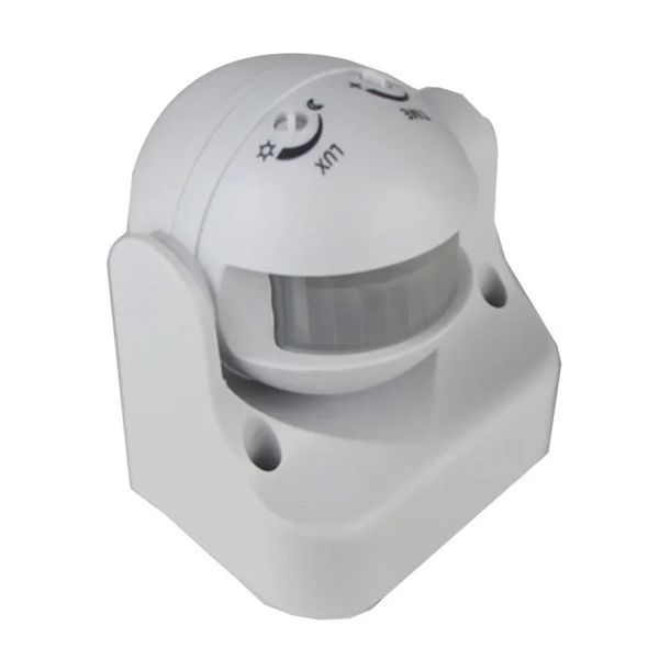 ANPWOO Sensore a infrarossi per corpo umano da esterno Interruttore 110-240V Sensore a infrarossi per corpo umano impermeabile e antipolvere