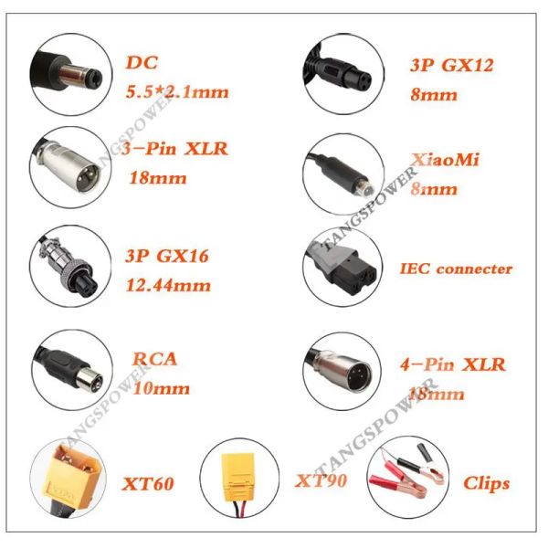 42V 3A Şarj Cihazı 36V Elektrikli Scooter Xiaomi M365 Elektrikli Bisiklet Pil Şarj Cihazı Hoverboard Denge Şarj Cihazı AB/US/UK/AU