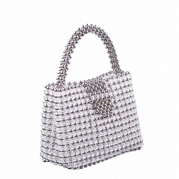 Noite crossbody sacos para as mulheres 2022 marca de luxo bling bolsa alça superior bolsa corrente malha contas embreagem para festa 70lt #