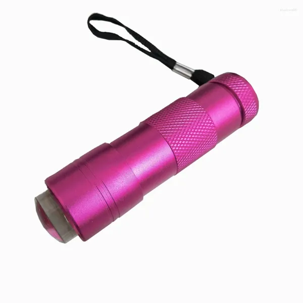 Secadores de unhas Mini Handheld LED Lâmpada Portátil Secador UV com Cabeça de Silicone Secagem Gel Polonês Conjunto Máquina de Cura Ferramentas de Arte 0.6W
