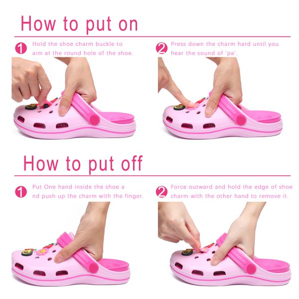 Single Sale 1PCS Japanische Anime PVC Schuhe Accessoires Kinder Schuhdekorationen Fit Armband Croc Jibz Charme Party Geschenk