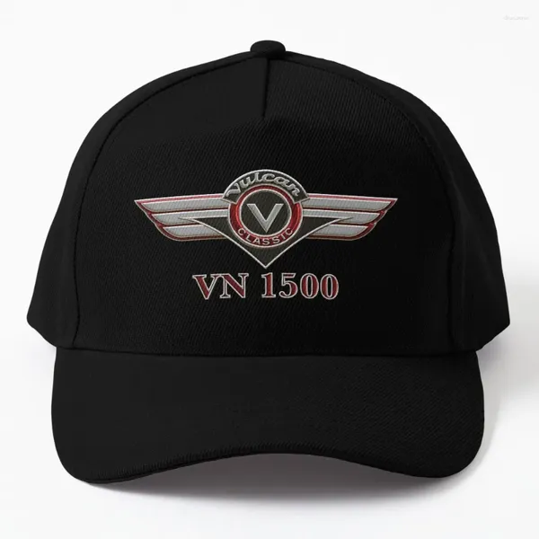 Ballkappen Vulcan VN 1500 Logo 2 3D-Baseballkappe UV-Schutz Solarhut Gentleman Sonne für Kinder Wandern Mann Damen