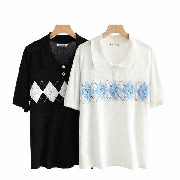 Neue 2022 Sommer Plus Size Tops für Frauen Große Größe Poloshirt Kurzarm Slim Elastic Schwarz Weiß Viskose T-Shirt 4XL 5XL 6XL k9rh #