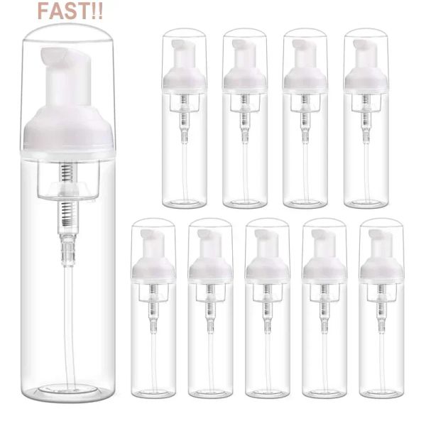 Flaschen 14/28PCS Schaum Leere Flasche Wimpernshampoo Reinigungsflaschen Wimpernschäumer Pumpflasche Kosmetischer Seifenspender Großhandel 60ml