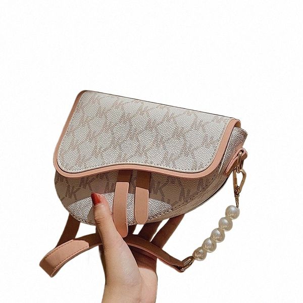 Satteltasche weibliche Ledertasche Design Luxustasche für Frau Umhängetasche Schulter Unterarm Seitentaschen für Frauen G2SY #