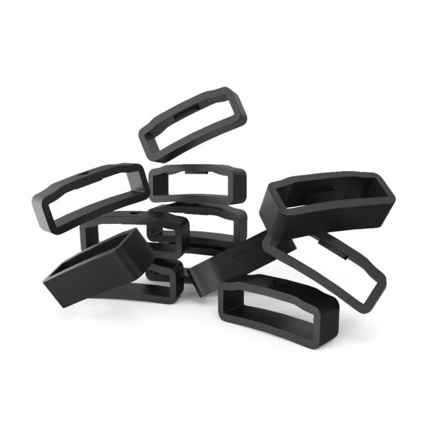 2-10pcs Silikonbandküter Garmin Vivomove HR/Vivoactive 3 Riemen Gummi-Loop Forerunner 935 Uhrenschnalle Silikonzubehör