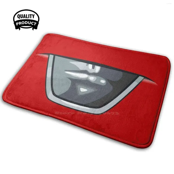 Teppiche Red Ranger Bequeme Fußmatte Teppich Teppich Kissen Morphin Time Go Face 19 Wear A