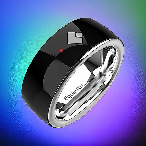 Reise-Mini-Digital-Tasbeeh-Azan-Wecker BT mit LED-Licht, Touch-Count-Smart-Ring 240327