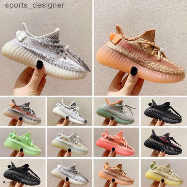 Designer Scarpe per bambini Scarpe da ginnastica per bambini 350 V2 Clay Nero Triple Bianco Antlia Scarpe da ginnastica per bambini Ragazzi Ragazze Athletic Outdoor Yezziness Yeeziness 35 W9py 6lh8 16FG