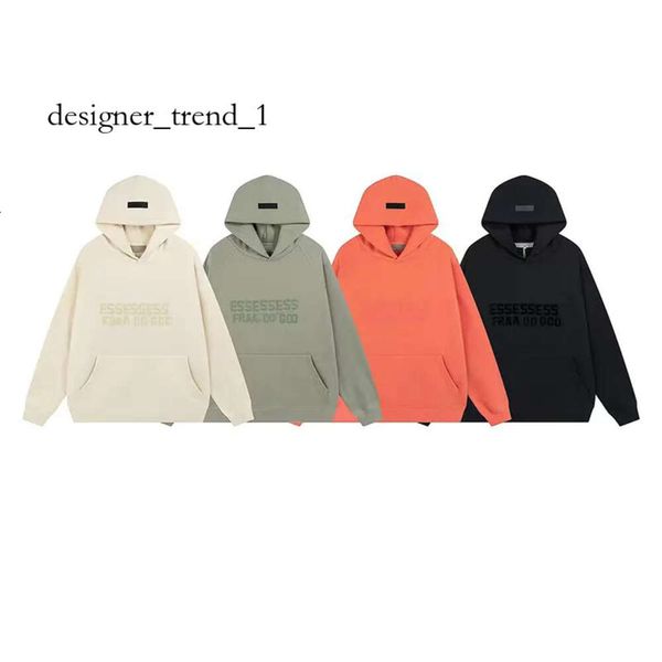 Essientials Herren Hoodies Designer für Männer Kapuzenpullover Dark High Street Finger Graffiti Herren Damen Mantel Warme Mode Lose Essentials 9663