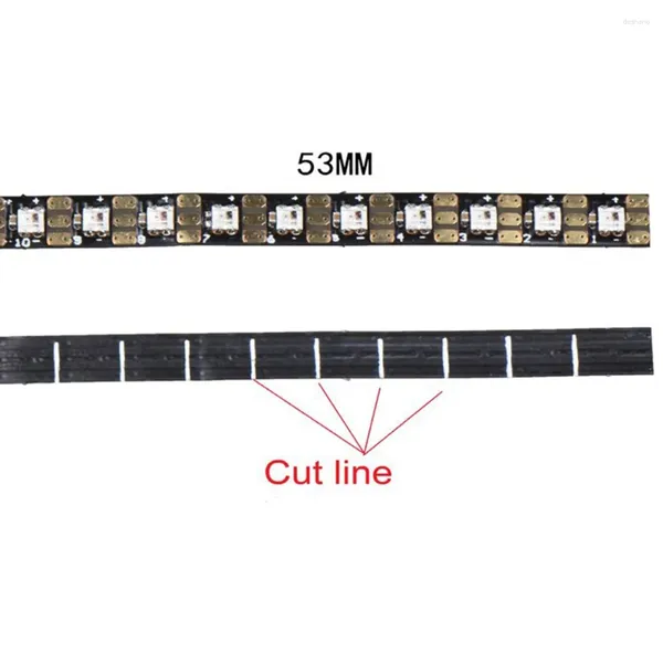 Partydekoration 100PCS DC5V WS2812 2024 LED-Chip Mini SMD Adressierbare digitale RGB-Vollfarbpixel für Streifenbildschirm