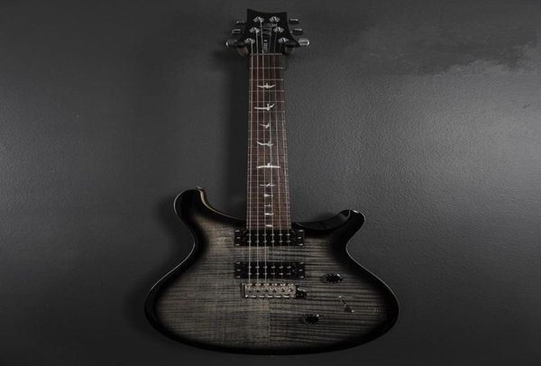 PRS CUSTOM 24 CHARCOAL BURST Chitarra elettrica a 6 corde prodotta in Cina Alta qualità 3734493