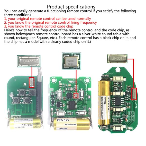 433 MHz RF Fernbedienungsschalter AC 220V 30A AUS -Fernbedienungssender für Wasserpumpe Motor LED Elektrische Geräte