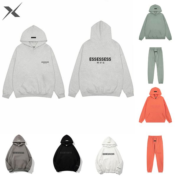 Tasarımcılar Erkek Hoodie EssentialSweatshirts Erkek Kadın Kazak Moda Trailtsuit EssentialShoodie Pantolon Günlük Street Wearsuit 1977 Hoody Sweatshirt