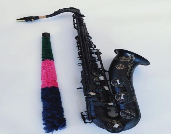 Suzuki Professionelles neues japanisches Tenor-Saxophon B-Dur Musik Woodwide-Instrument Schwarz-Nickel-Gold-Saxophon Geschenk mit Mundstück5086204