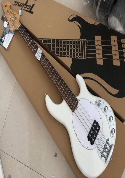 Белая 4-струнная бас-гитара Tagima, профессиональная активная батарея 9 В, электробас, 4 струны, бас-гитара, высокое качество Bajo4723908