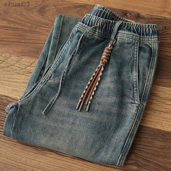 Мужские джинсы 3271# Новые японские винтажные бисеро -джинсовые джинсы Мужчина 99% чистое хлопковое мыть