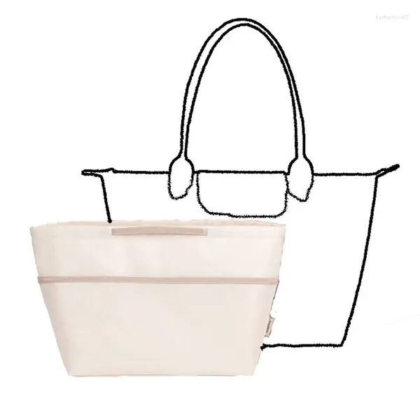 Borse per cosmetici Borsa interna grande e piccola con manico lungo in nylon BIB-LC