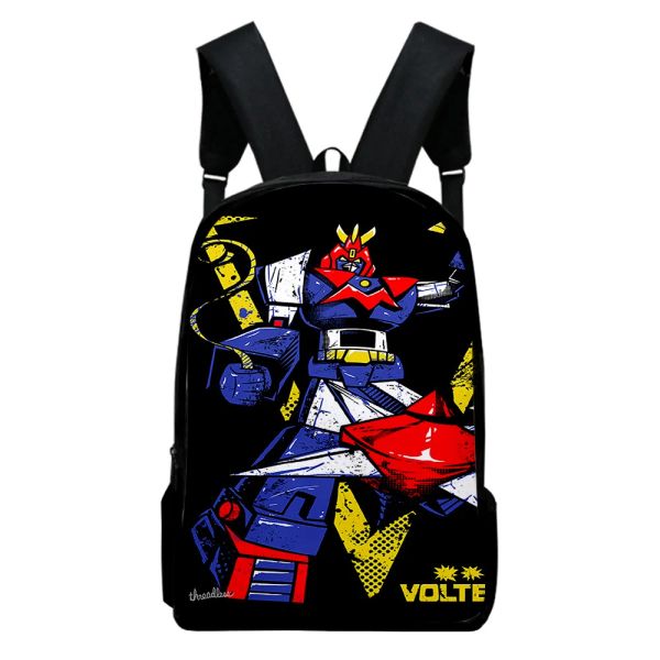 Сумки Voltes V аниме рюкзак школьная сумка для взрослых и детей сумки унисекс рюкзак рюкзак Harajuku рюкзак