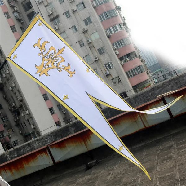 150x45cm destino ordem bandeira bandeira cabo cosplay horda bandeira jogo cosplay bar decoração de halloween 240327