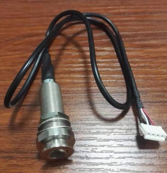 SH 004 Çıkış Jack W Kabuğu Klipsi Gölge ESONIC1 PICKUP Kullanılan Kablo Hattı 65mm Boyutlu Tıkalı Jacks2765856