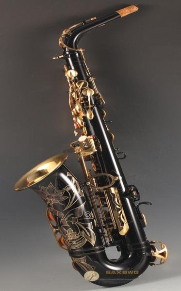 Qualidade preto saxofone alto yas82z japão marca saxofone alto eflat instrumento musical nível profissional 4113086