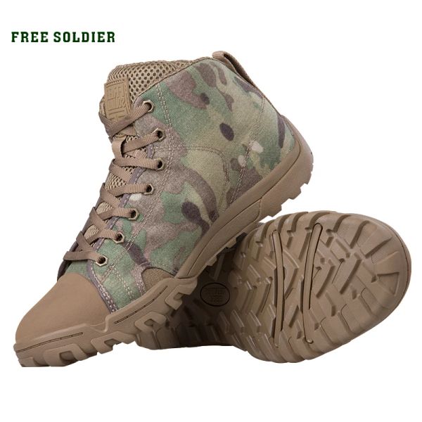 Schuhe kostenloser Soldat Outdoor Sport taktischer Militärschuhe mit leichtem Trekking für Camping und Wanderkletterschuhe