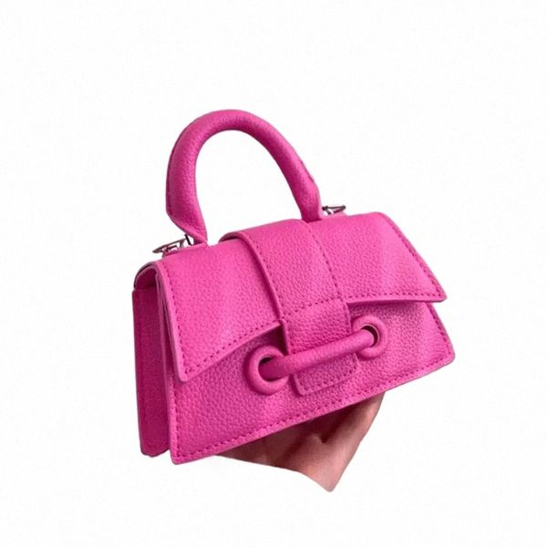 Borsa di design Mini Borsa a tracolla per le donne 2023 Nuova tendenza Phe Borsa in pelle PU Borsa da donna Borsa estiva Menger Nero d9l7 #