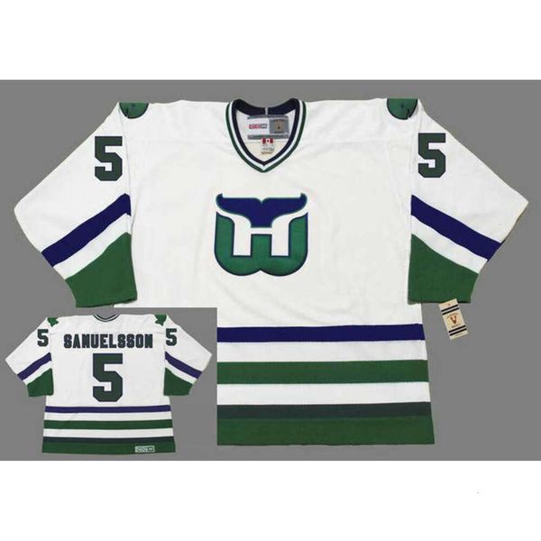 24S Masculino # 10 Ron Francis Hartford Whalers Tage Retro Hóquei no Gelo Costurado Jersey 11 KEVIN DINEEN 5 Ulf Samuelsson 16 Pat Verbeek