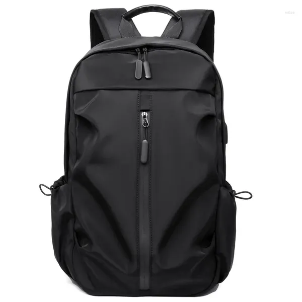 Rucksack Männer 2024 Business Freizeit Computer Tasche Sport USB Lade Reise Studenten Außenhandel Mochilas Para Mujer