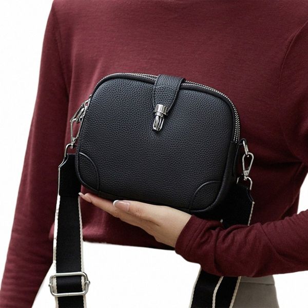 Zooller Yeni Geldi Kadınlar Gerçek Deri Crossbody Çanta Orijinal Kadın Omuz Menger Çanta Diamd Tasarlı Kız Çantalar#SC1679 R8AR#