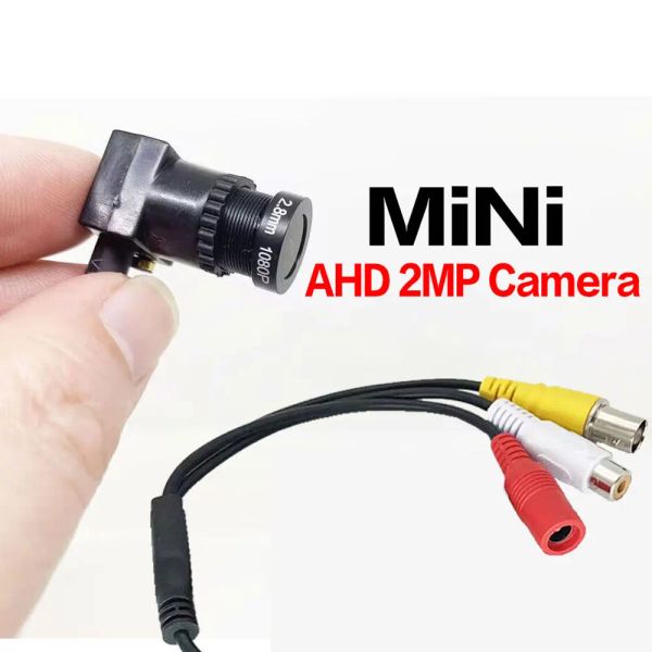 Mini AHD CCTV Camera HD 2,8 мм широкоугольный 8 мм 12 мм объектива 2MP Микроэффективная видеокамера для системы камеры 1080p AHD