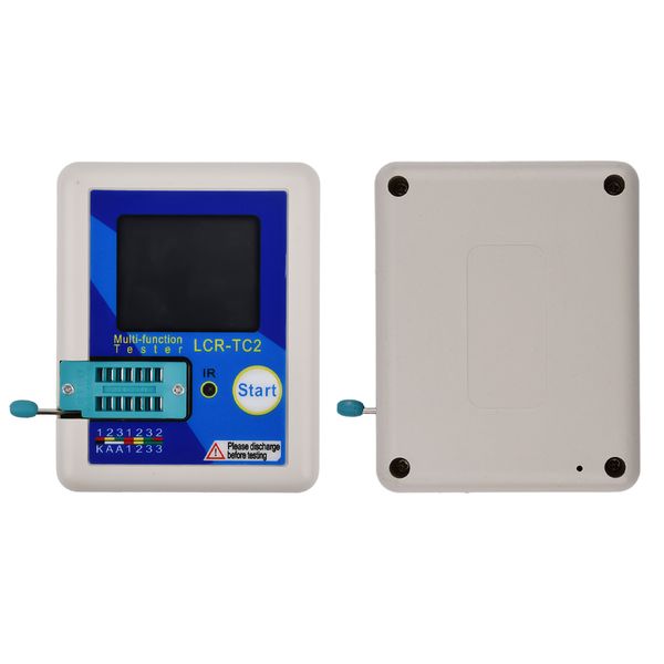 LCR-TC2 TC-T7-H TCR-T1 T7 Color LCD Display Backlight Tester Transistor para Diodo Triodo Capacitor Resistor NPN PNP METER