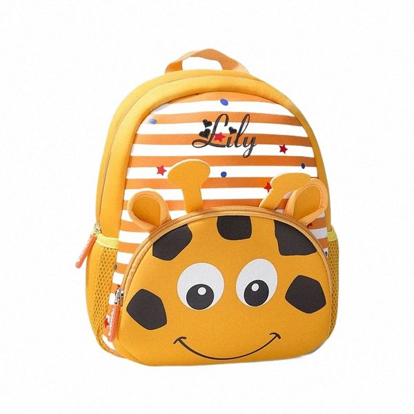 Kleinkind-Rucksack, wasserdichter Vorschul-Rucksack, 3D-niedliche Carto-Tier-Schultasche für Kinder, Lunchbox-Tragetasche für Jungen und Mädchen G7d2 #