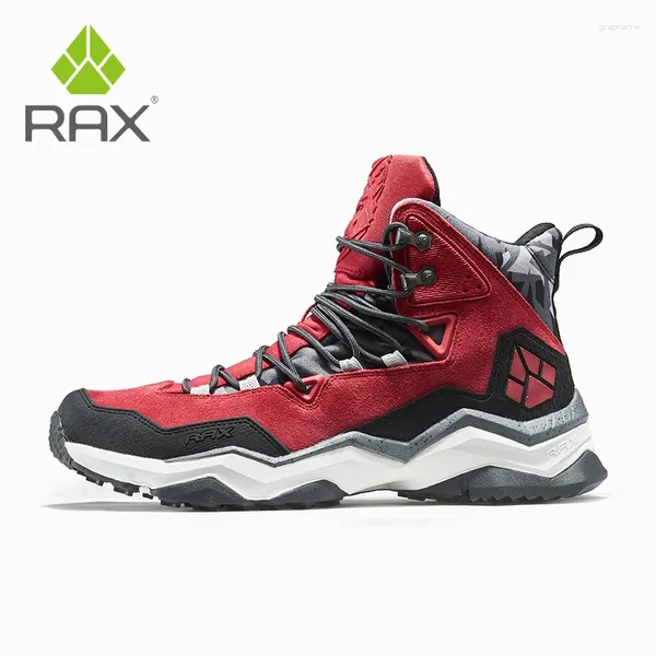 Fitnessschuhe Rax Wasserdichte Wanderschuhe Herren Sport Sneakers Leder Trekking Taktischer Kampf